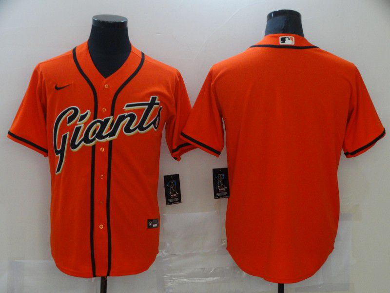Men San Francisco Giants Blank Orange Game 2021 Nike MLB Jersey->san francisco giants->MLB Jersey